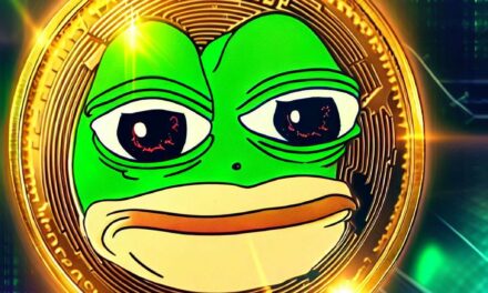 La criptomoneda meme PEPE supera una capitalización de 1.2 mil millones de dólares.